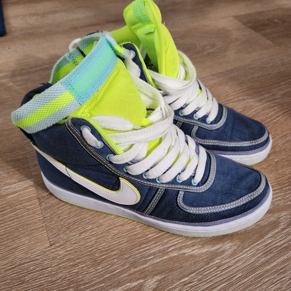 Nike Vandal High Supreme (2013) Vintage Denim Blue - Size 10 (325317-402) - Picture 1 of 9